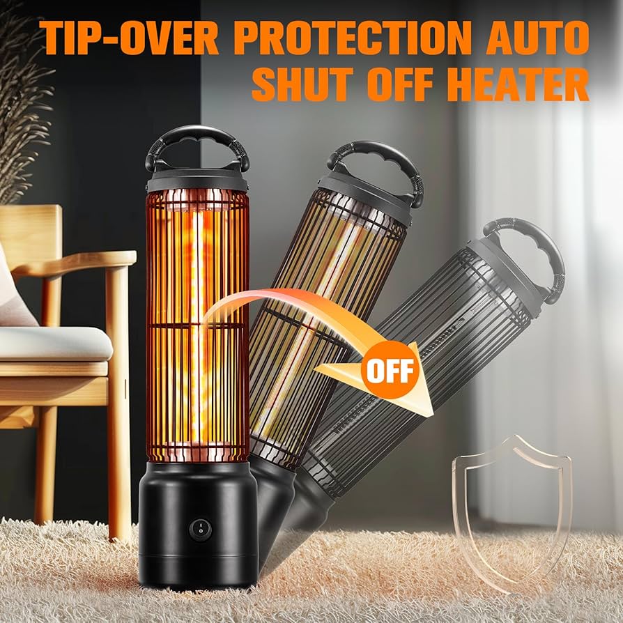 Amazon.com: Infrared Heater, 800W Carbon Electric Radiant